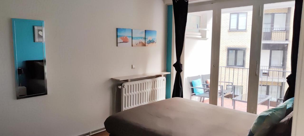 Studio 2/4P Avec Salle De Bain Prive 오스텐드 외부 사진